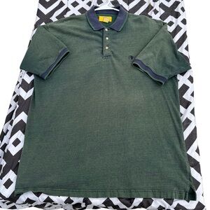 Duck Head Men’s Green Polo Shirt Size X-Large Classic Short Sleeve Cotton Polo